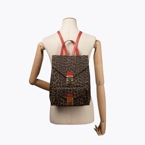 Fendi Leopard Print Backpack